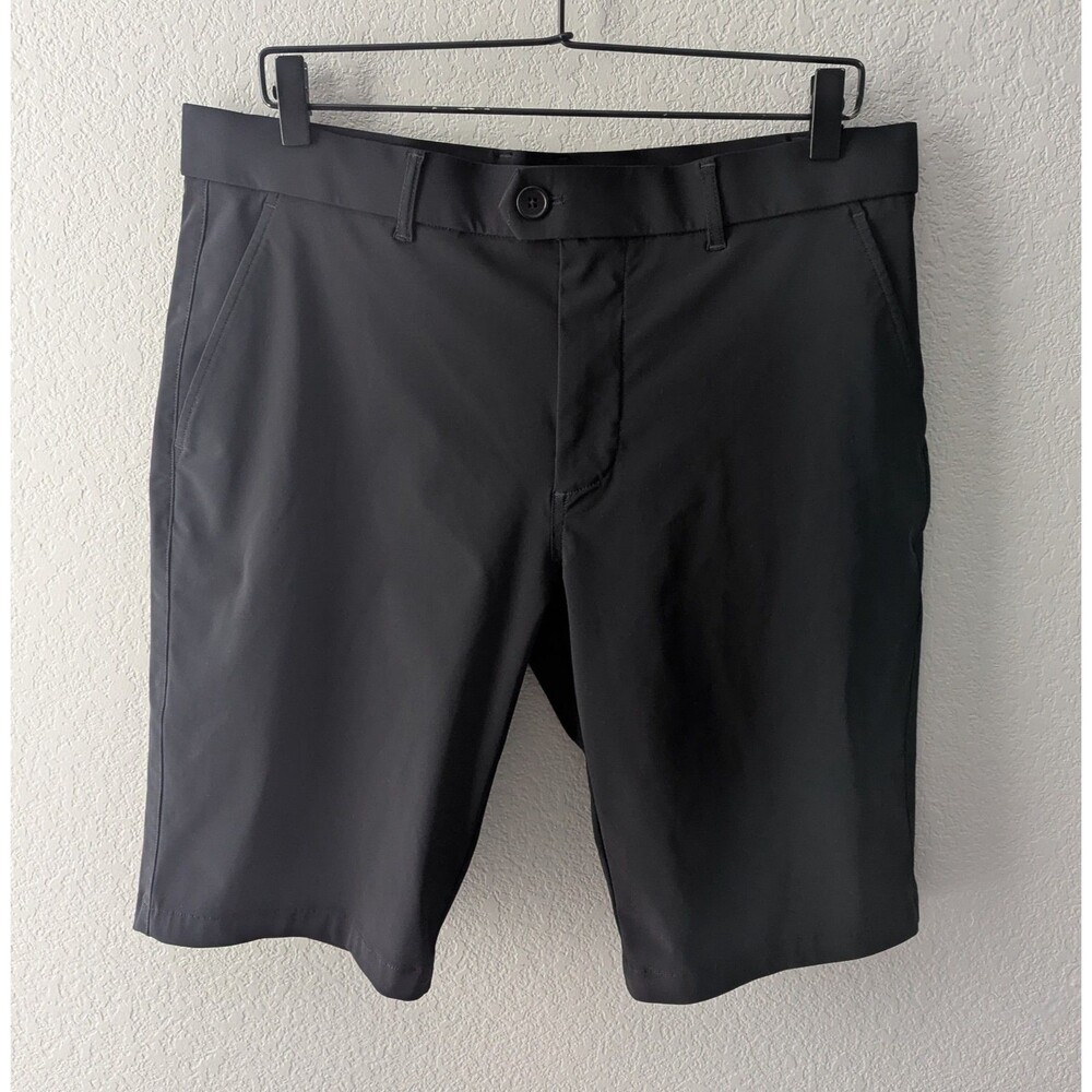 Greyson Montauk Shorts Men's Size 34 Shepherd Black 10" Performance Bottoms